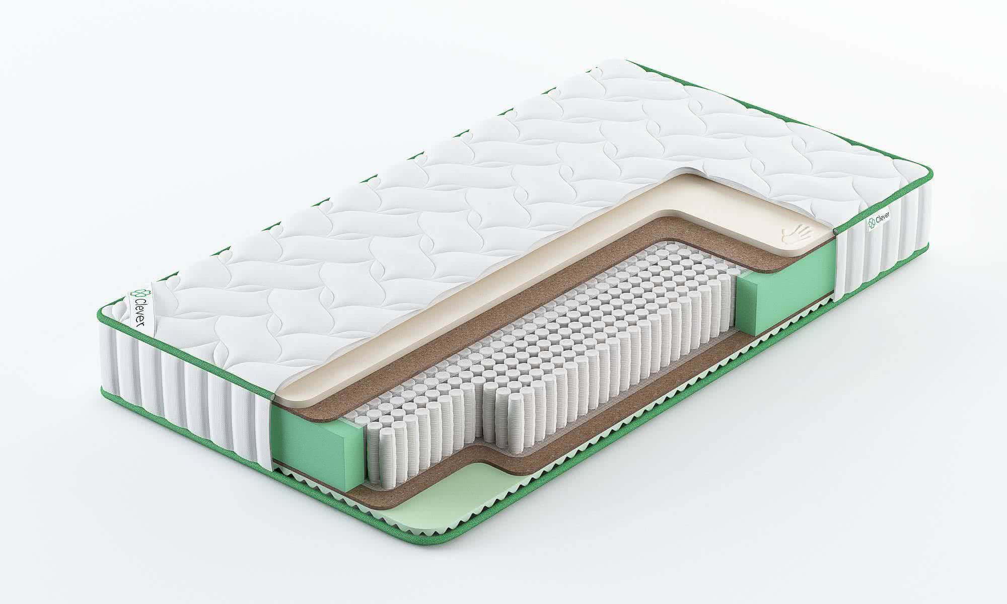 

Матрас Clever Bright Firm S1000 60x195, BRIGHT FIRM S1000