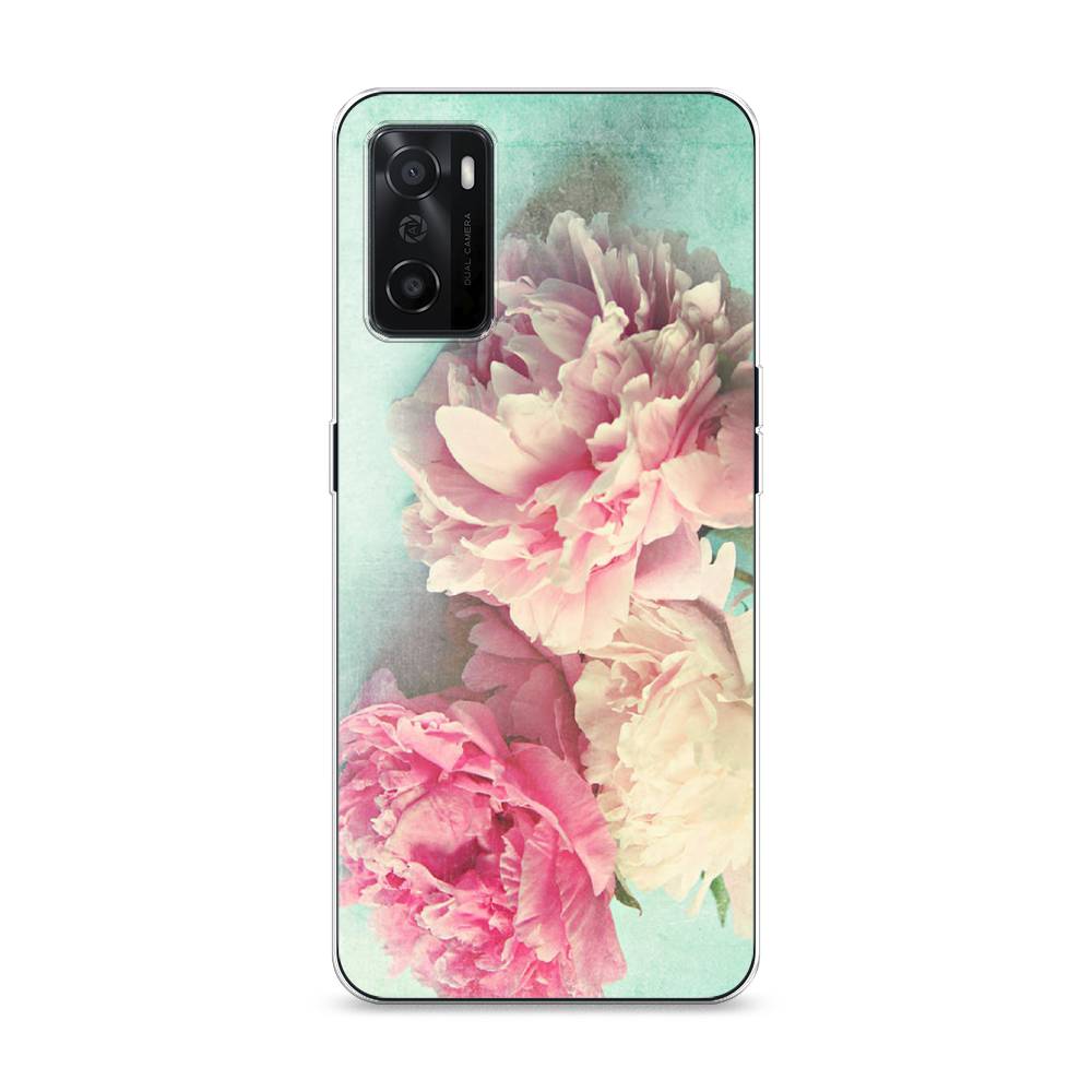 

Силиконовый чехол "Пионы new" на Oppo A55s 5G, Разноцветный, 2510150-8