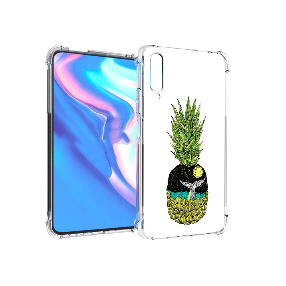 

Чехол MyPads Tocco для Honor 9X Pro ананас с китом, Прозрачный, Tocco