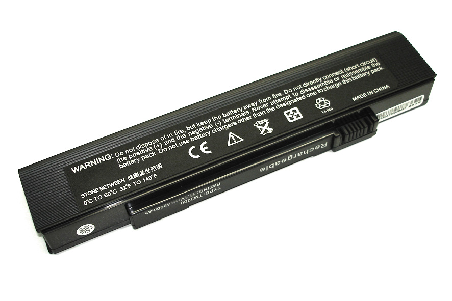 

Аккумулятор для ноутбука Acer TravelMate: 3200, C200, C210 (SQU-405) 5200mAh OEM черная
