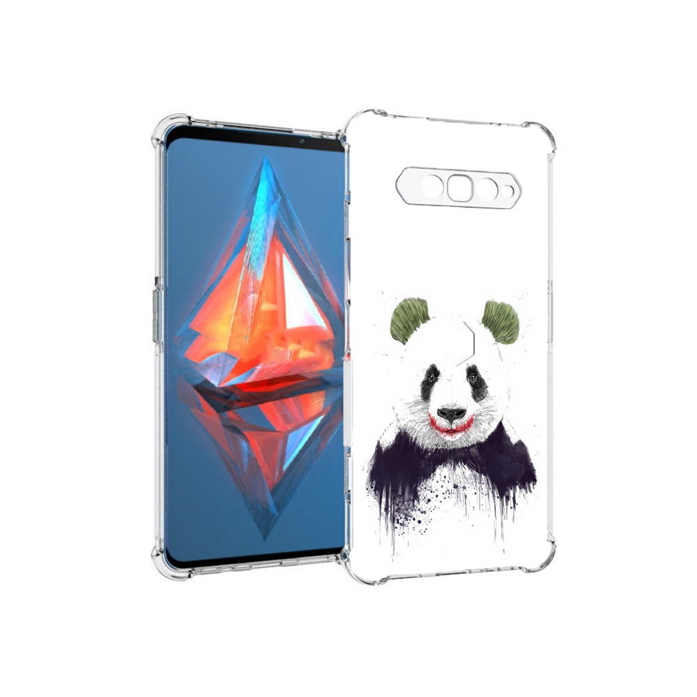 

Чехол MyPads Tocco для Xiaomi Black Shark 4 панда джокер (PT162389.266.533), Прозрачный, Tocco