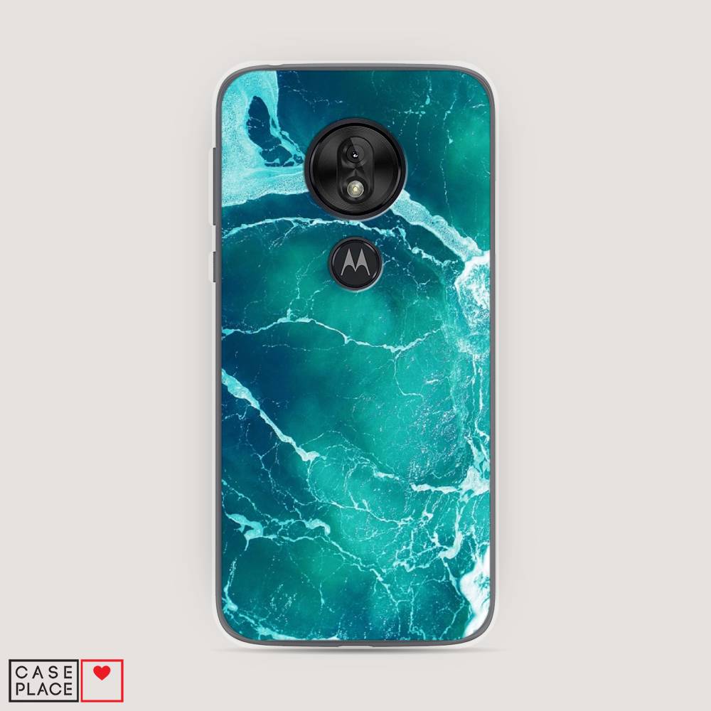 

Чехол Awog на Motorola Moto G7 Play / Моторола Мото G7 Play "Изумрудный океан", Разноцветный, 241250-4