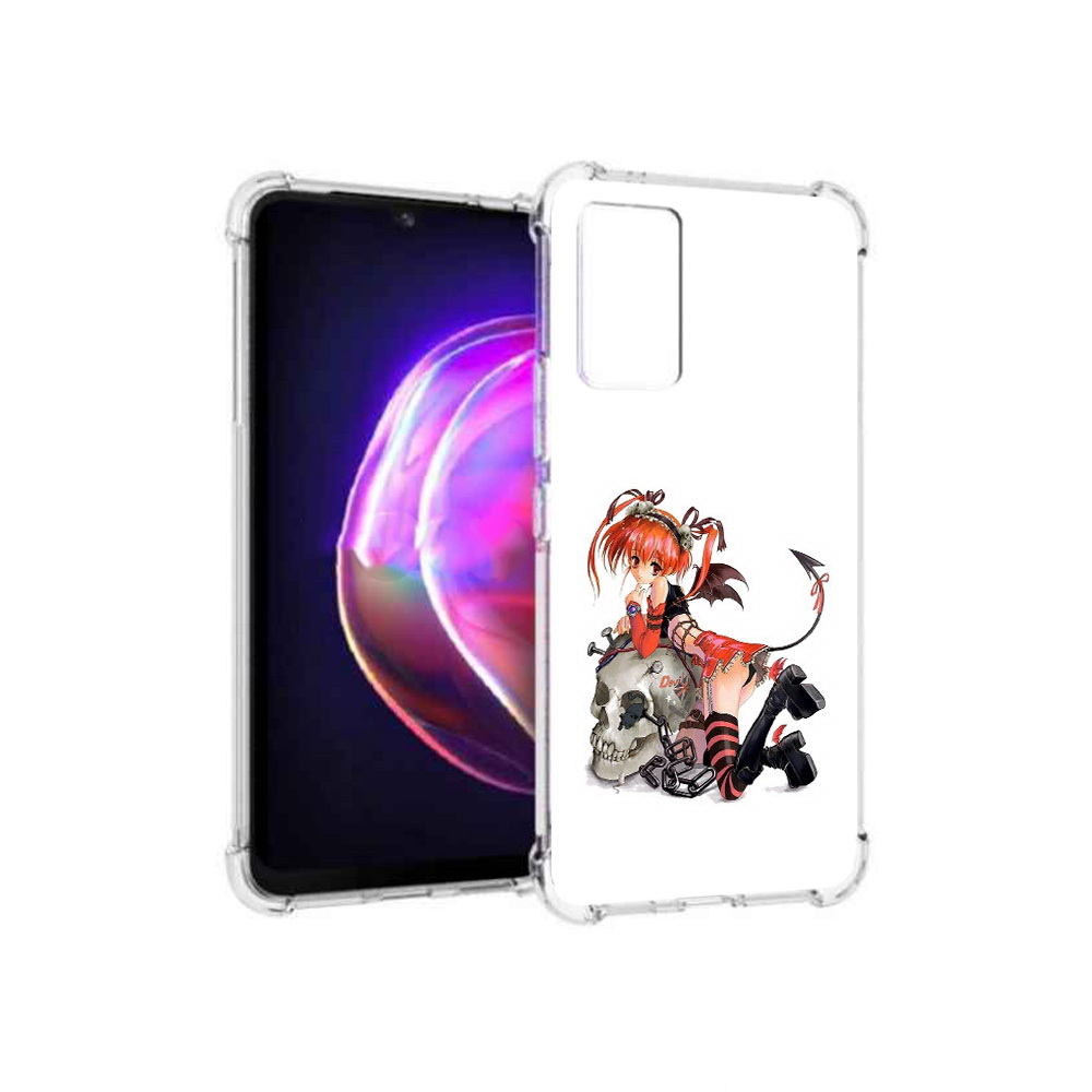 

Чехол MyPads Tocco для Vivo V21 аниме (PT161781.395.221), Прозрачный, Tocco
