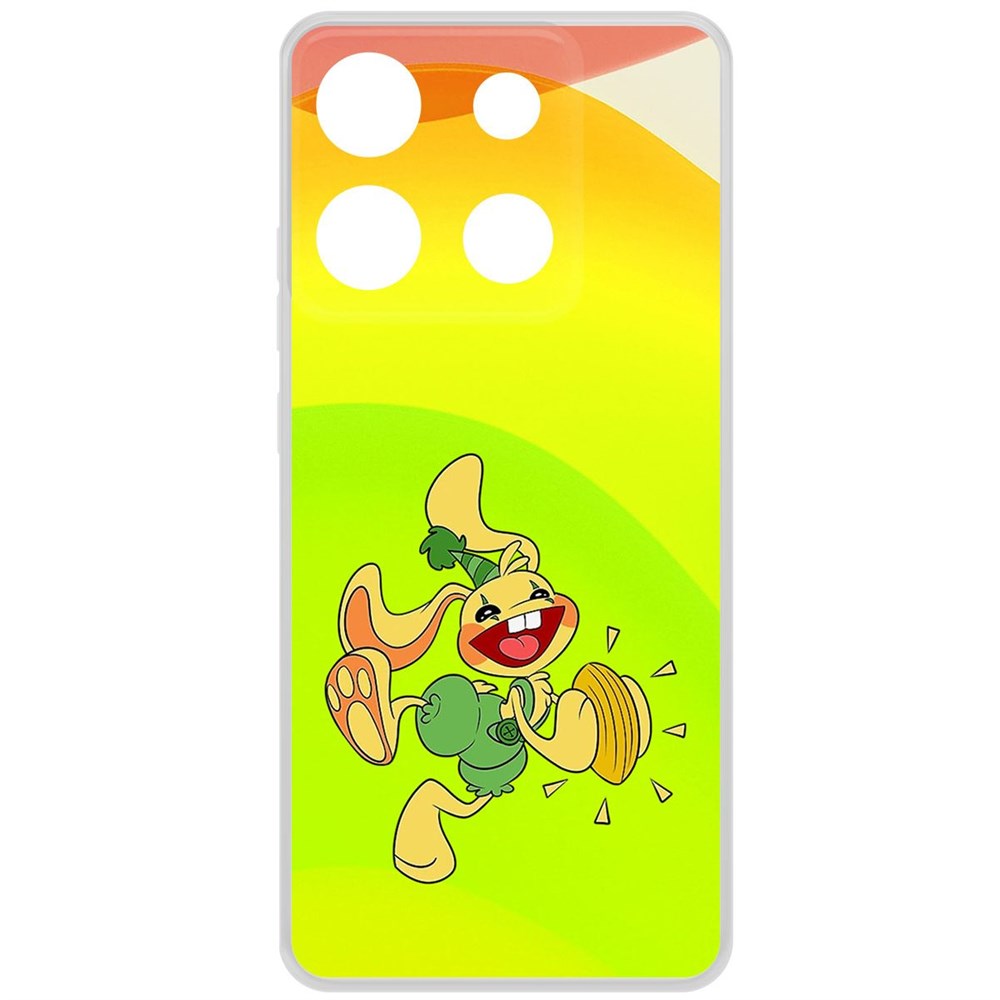 

Чехол-накладка Krutoff Clear Case Хаги Ваги - Крольчонок Бонзо для Infinix Smart 7 Plus, Прозрачный