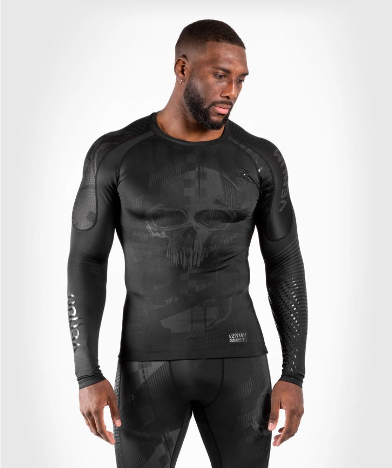 

Рашгард Venum Skull Rashguard Long Sleeves Black/Black L, 6531