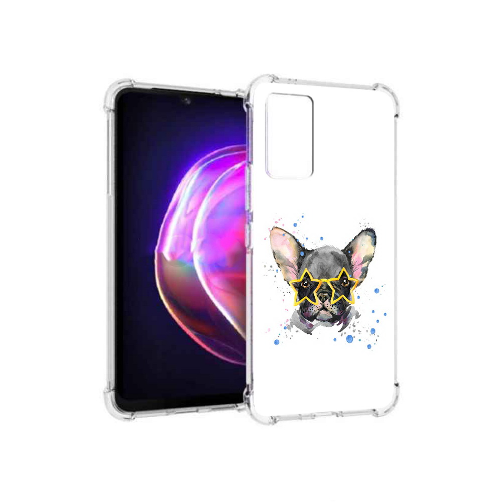 

Чехол MyPads Tocco для Vivo V21 буля в очках (PT161781.395.252), Прозрачный, Tocco