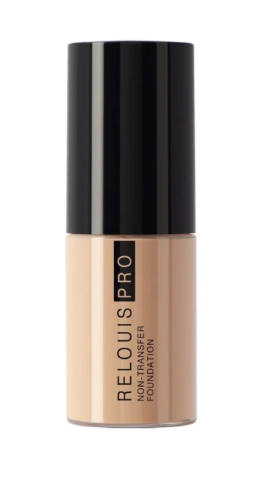 Крем тональный Relouis Non-Transfer Foundation тон 40 beige крем увлажняющий тональный hydra liquid foundation 6 453 09 09 кофе с молоком 30 мл