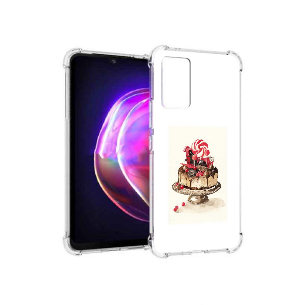 Чехол MyPads Tocco для Vivo V21 вкусный торт (PT161781.395.262)