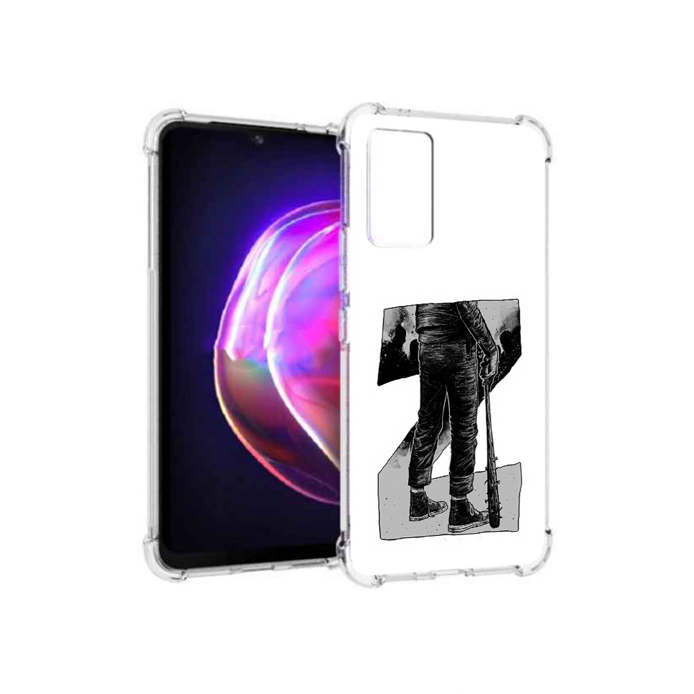 

Чехол MyPads Tocco для Vivo V21 воин черно белый (PT161781.395.265), Tocco