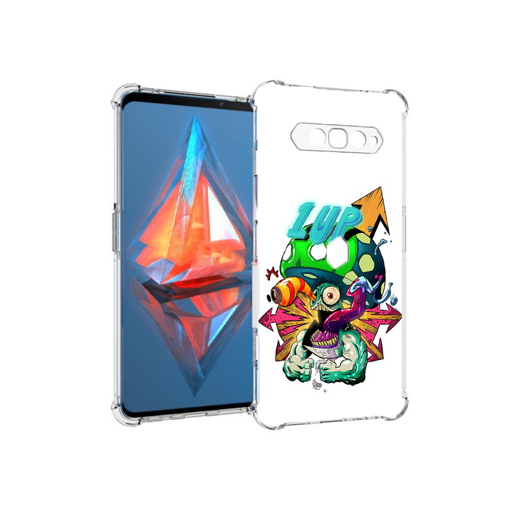 

Чехол MyPads Tocco для Xiaomi Black Shark 4 сильный гриб абстракция (PT162389.266.599), Прозрачный, Tocco
