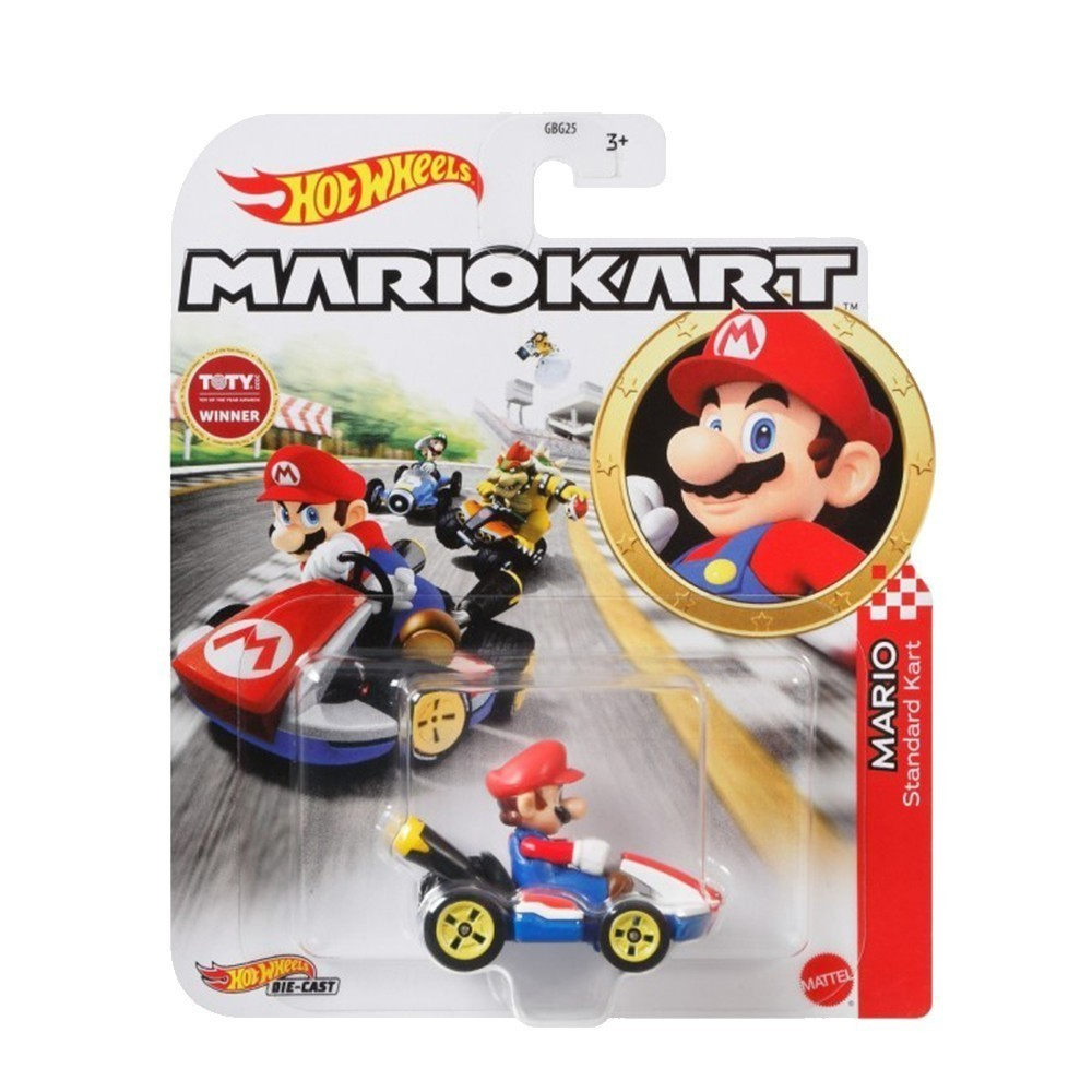 

Машинка Hot Wheels Марио из видеоигры Mario Kart GBG25, GBG25