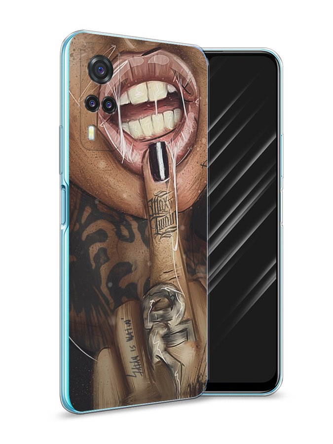 

Чехол Awog на Vivo Y31 "Девушка с татуировками", Разноцветный, 263750-9