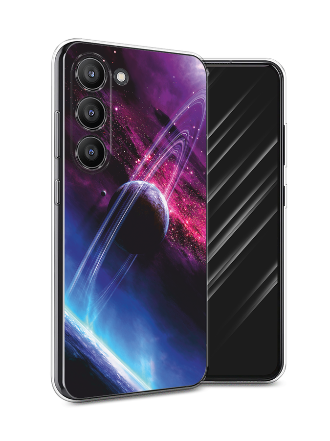 

Чехол Awog на Samsung Galaxy S23 5G "Космос 17", Черный;фиолетовый, 2107350-4