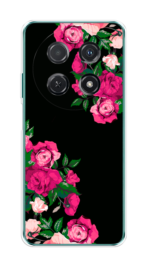 

Чехол на Huawei Nova 12i "Розы фуксия", Черный;розовый;зеленый, 6123950-1