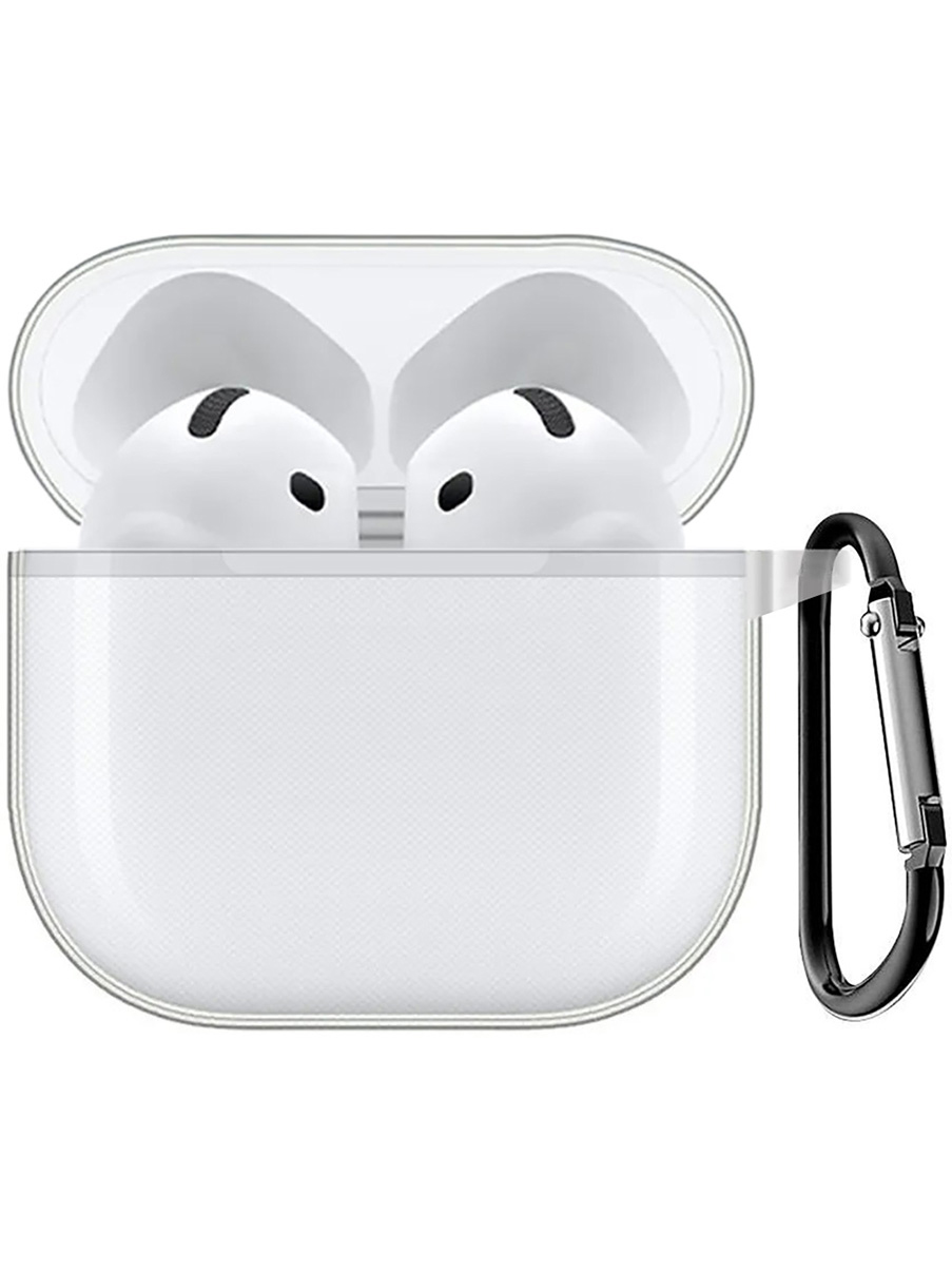 

Чехол на Apple AirPods 4 прозрачный, 785983651