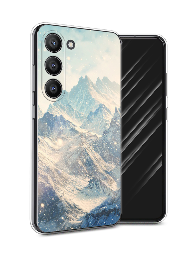 

Чехол Awog на Samsung Galaxy S23 5G "Горы 4", Голубой, 2107350-4