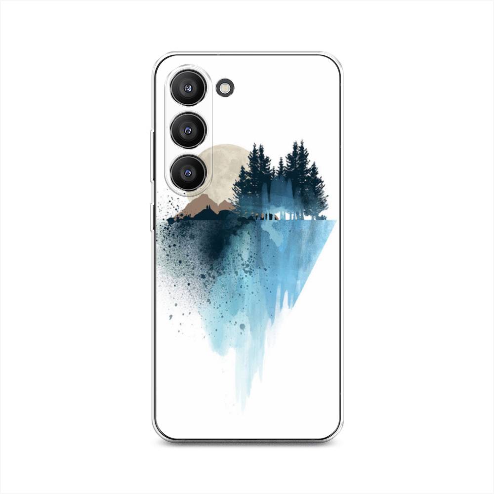 

Чехол Awog на Samsung Galaxy S23 5G "Горы 5", Голубой, 2107350-4