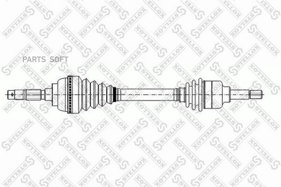 

Привод левый! 790mm, 20950 Fiat Ducato, Peugeot Boxer 2.0-2.5D/TD 94>