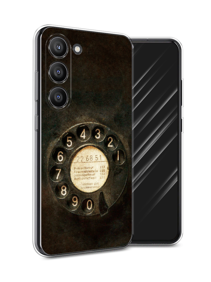 

Чехол Awog на Samsung Galaxy S23 5G "Старинный телефон", Коричневый;бежевый;черный, 2107350-5