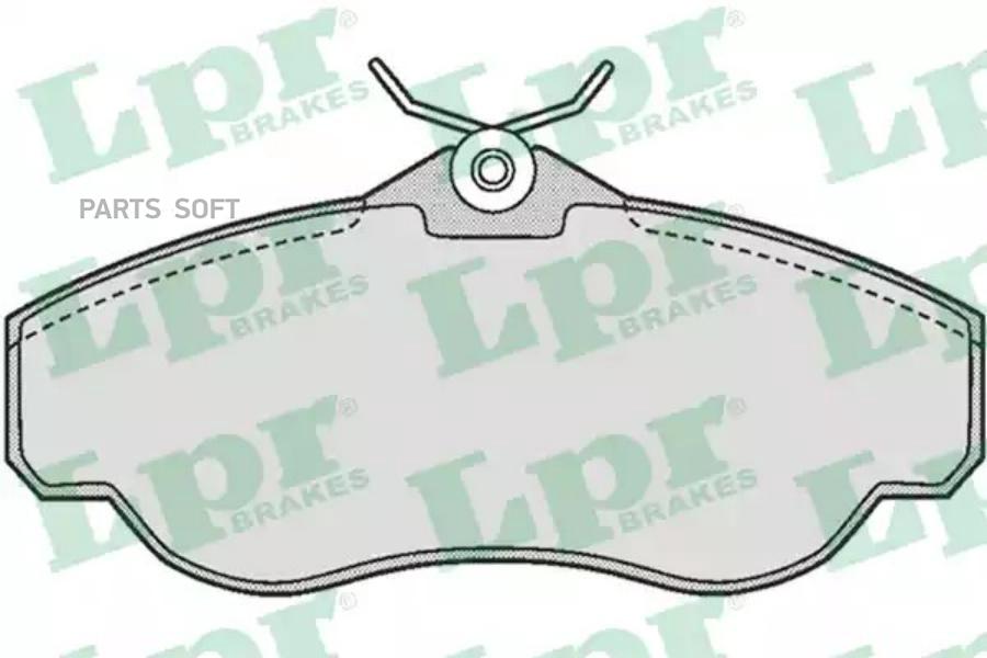 

Колодки тормозные land rover discovery 98-04/range rover 88-02 передние
