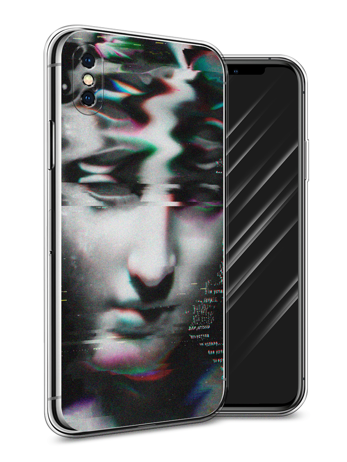 

Чехол Awog на Apple iPhone XS Max (10S Max) / Айфон XS Max (10S Max) "Glitch Art", Разноцветный, 11950-9
