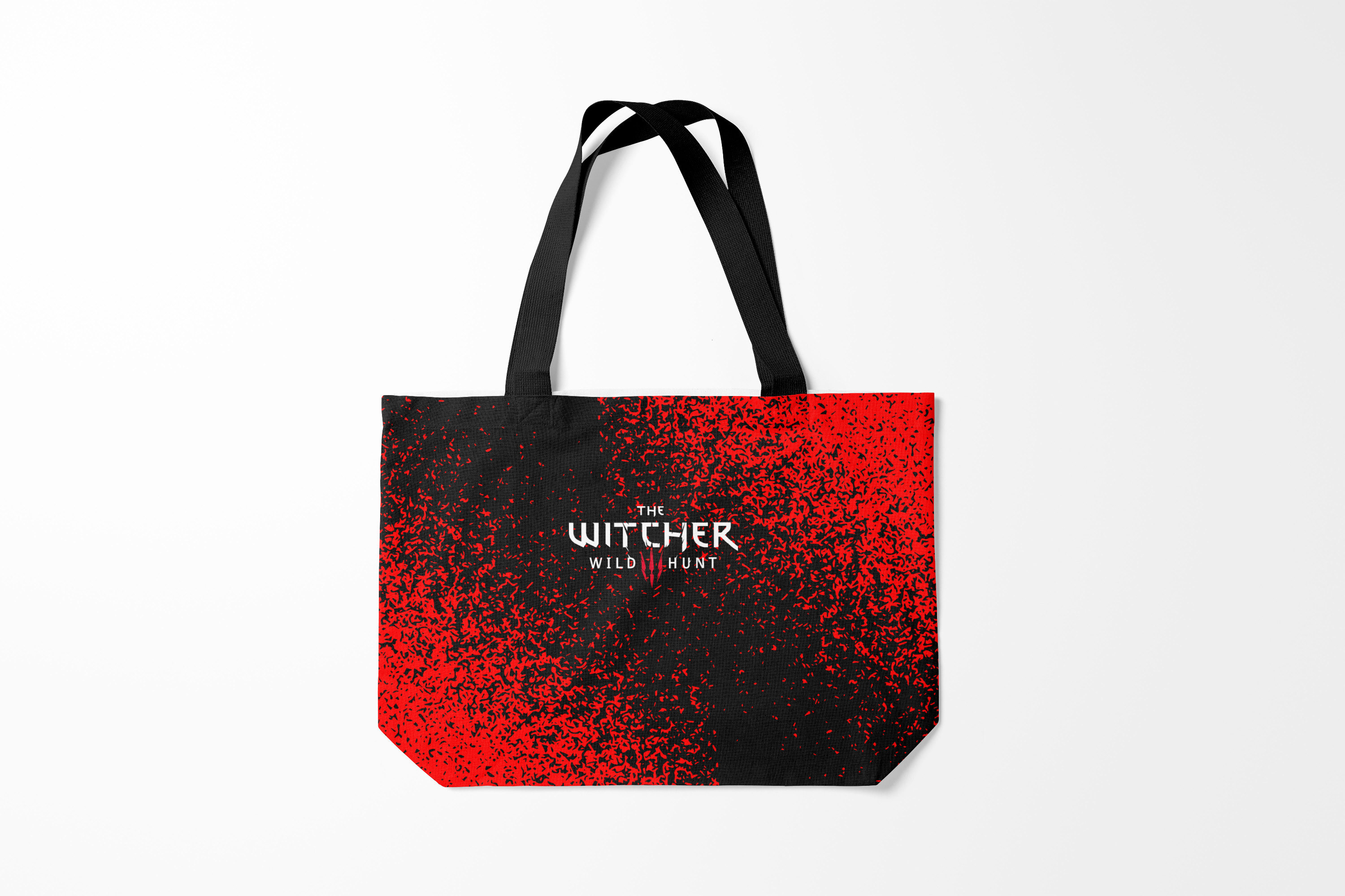 

Сумка шoппер унисекс Burnettie Ведьмак The Witcher., черный; красный, Ведьмак The Witcher.