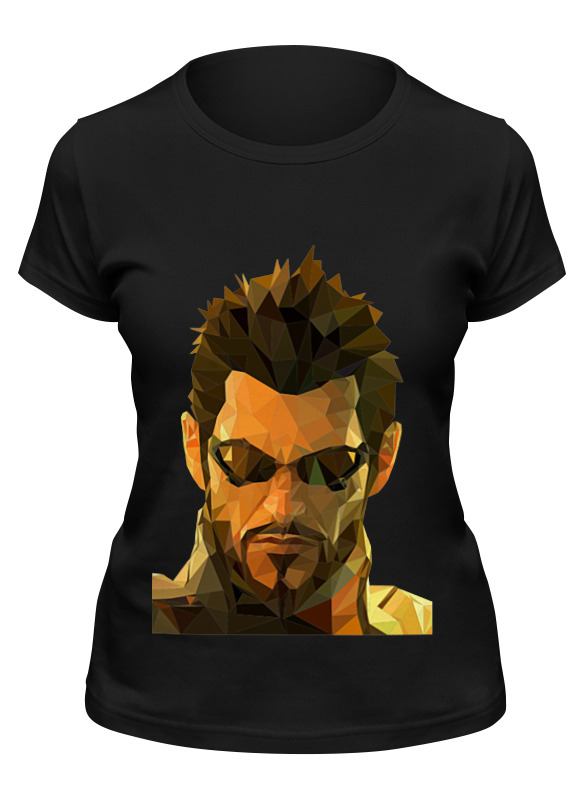 

Футболка женская Printio Deus ex черная L, Черный, Deus ex