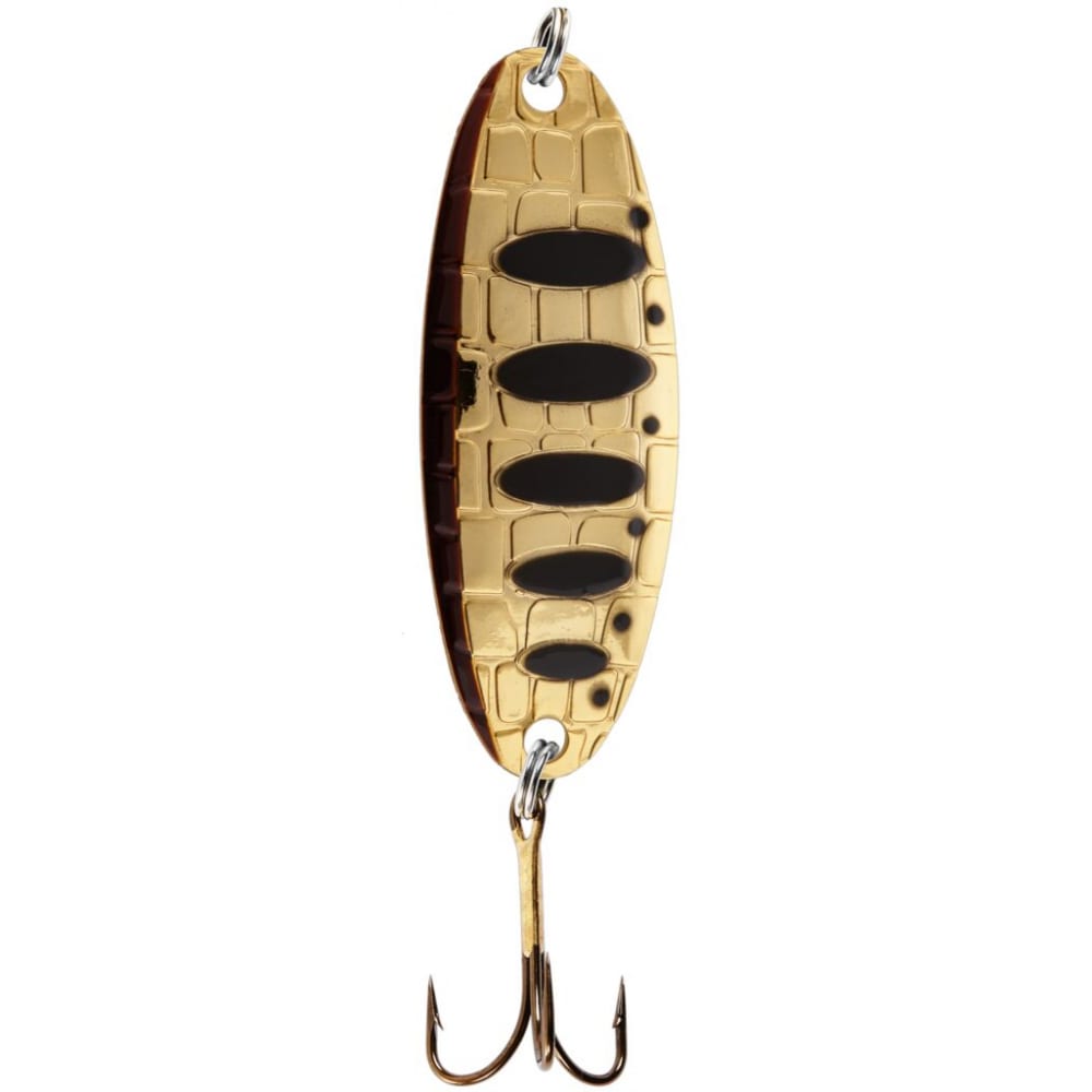 

Блесна колеблющаяся Lucky John Croco Spoon Shallow Water Concept 10.0г 008, Золотистый