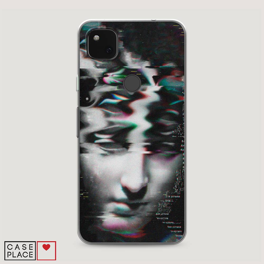 

Чехол Awog на Google Pixel 4A "Glitch Art", Разноцветный, 270650-9