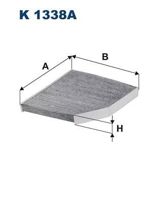 

Фильтр салона FILTRON K1338A