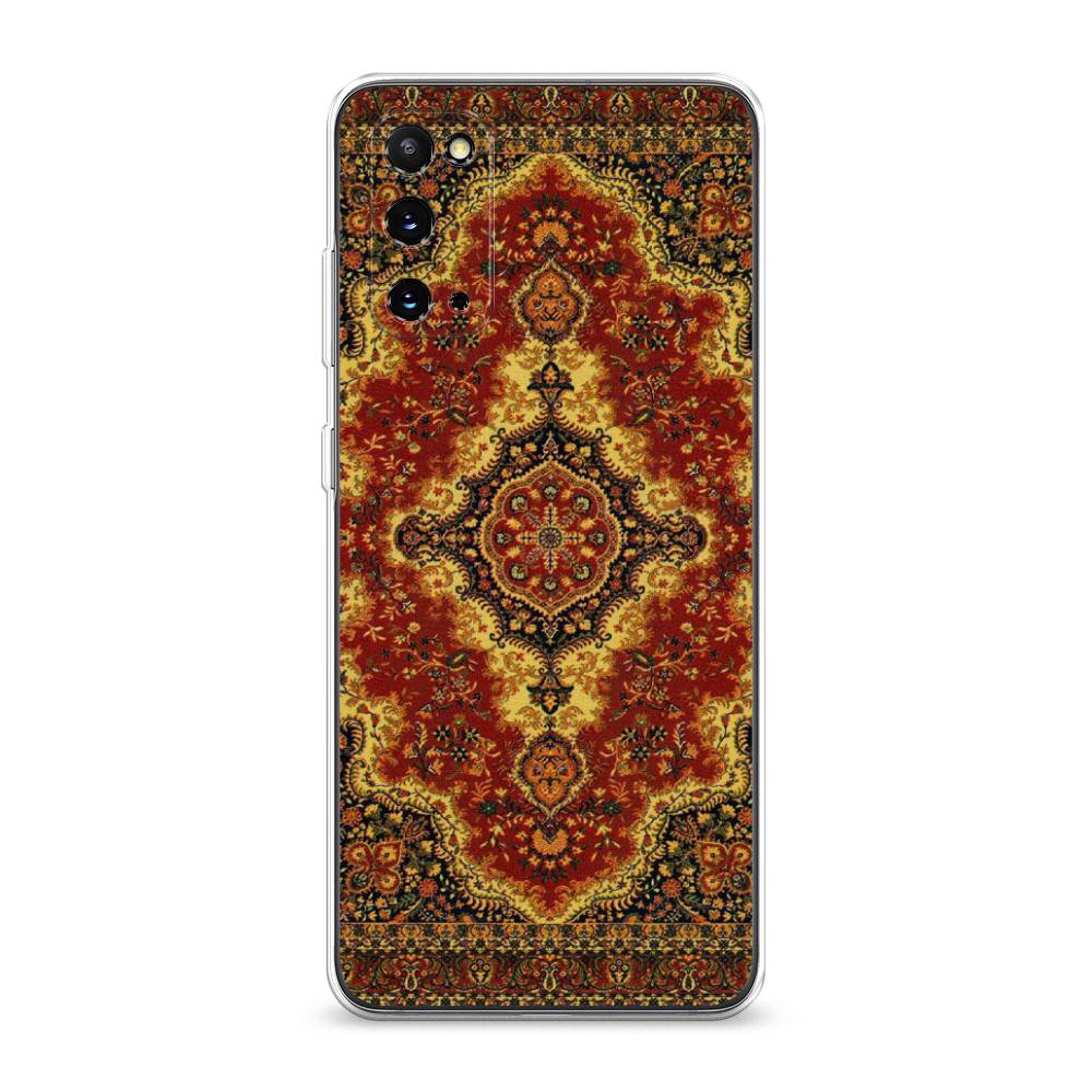 

Чехол на Samsung Galaxy S20 "Ковер", Коричневый;золотистый;красный, 29250-3