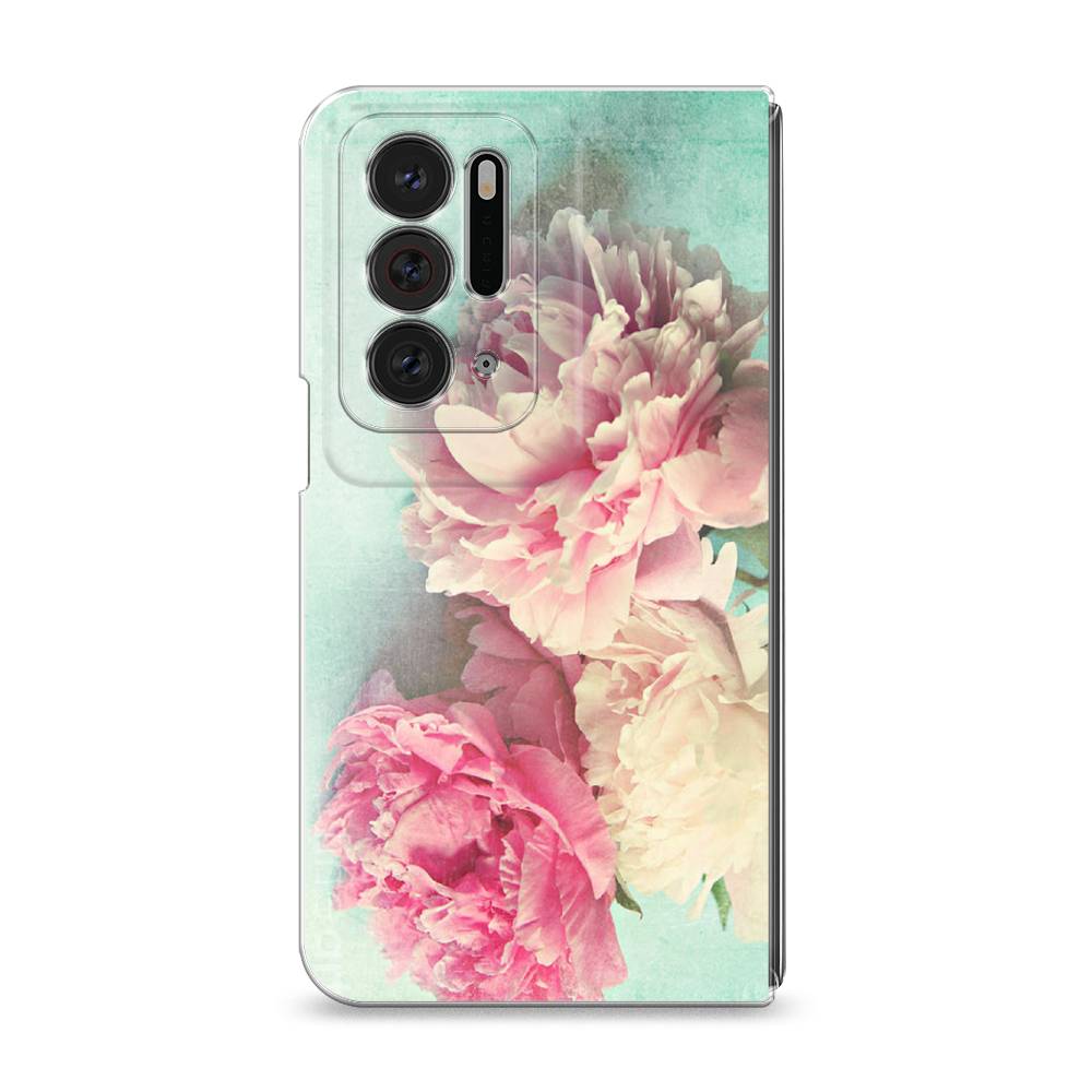 

Силиконовый чехол "Пионы new" на Oppo Find N, Разноцветный, 259650-8