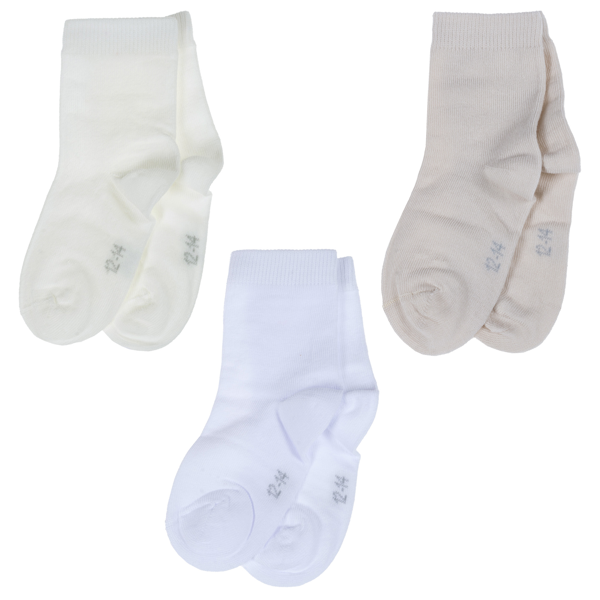 

Носки детские Rusocks Д3-130173М, бежевый; белый, 12-14, Д3-130173М