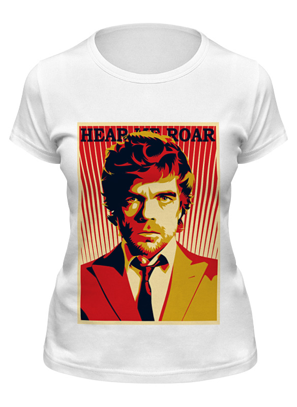 

Футболка женская Printio Услышь мой рёв белая S, Услышь мой рёв