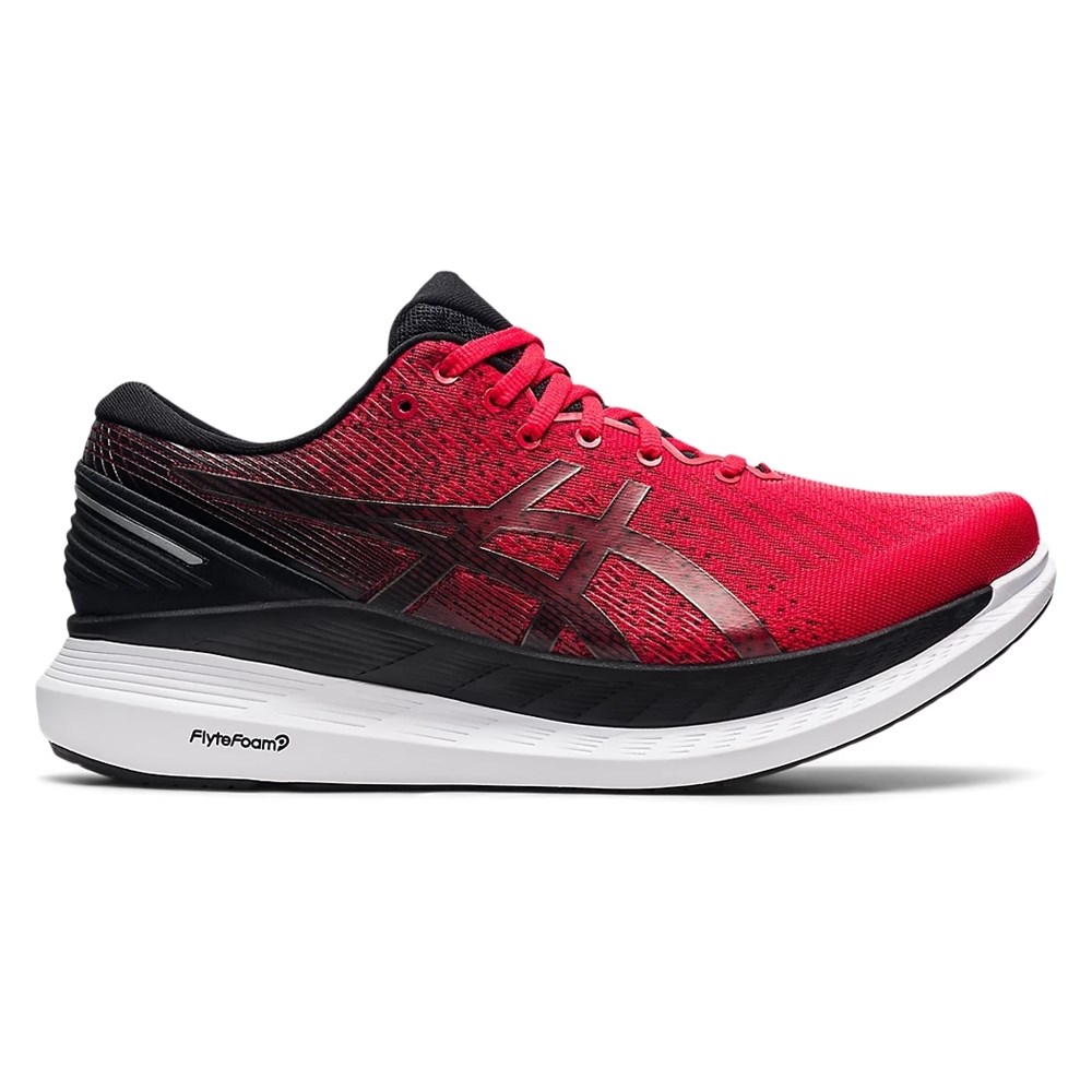 фото Кроссовки мужские asics glideride 1011b016 красные 11.5 us