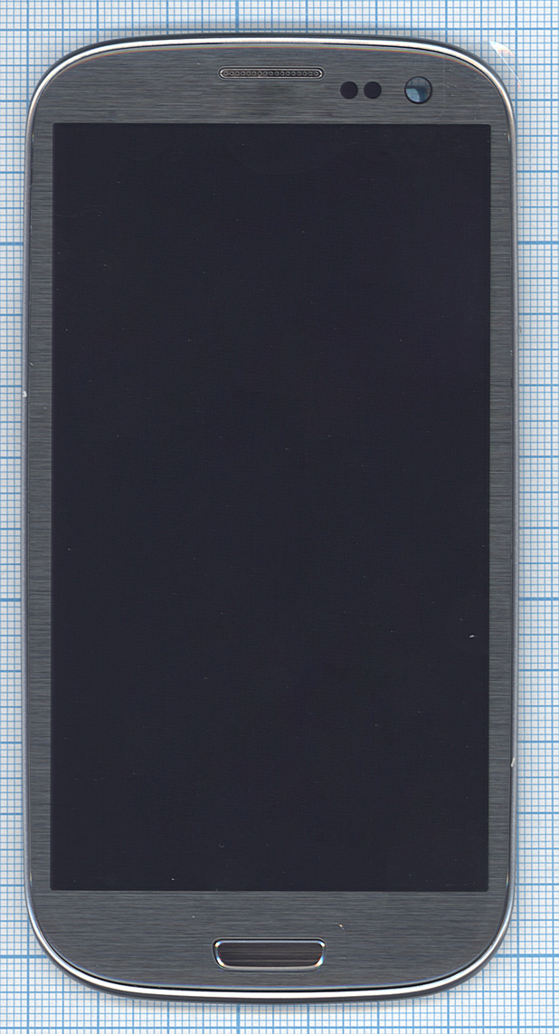 

Дисплей для Samsung Galaxy S3 GT-I9300 Titan Gray серый с рамкой