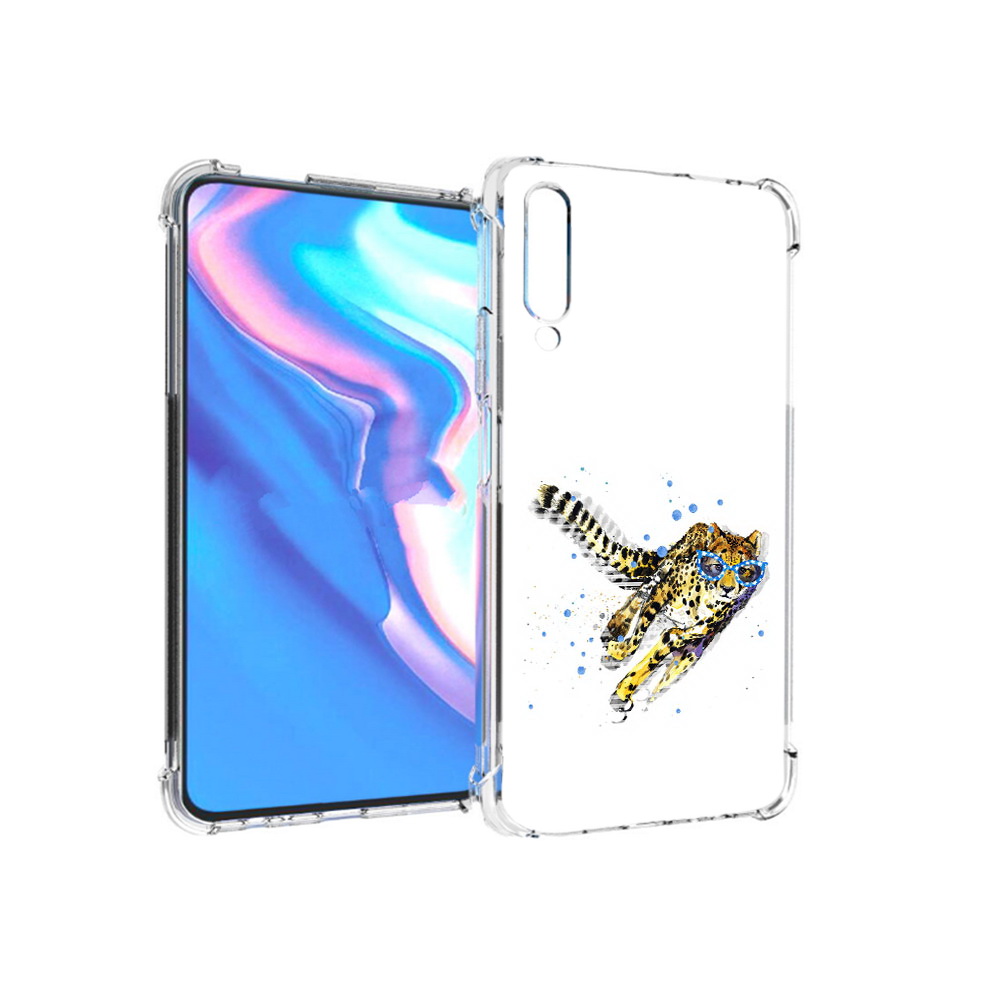 

Чехол MyPads Tocco для Honor 9X Pro гепард в очках, Прозрачный, Tocco
