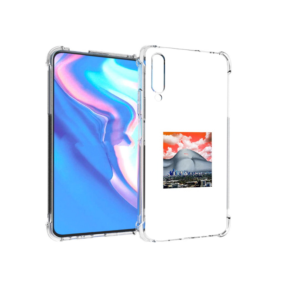 

Чехол MyPads Tocco для Honor 9X Pro город с девушкой на фоне, Прозрачный, Tocco
