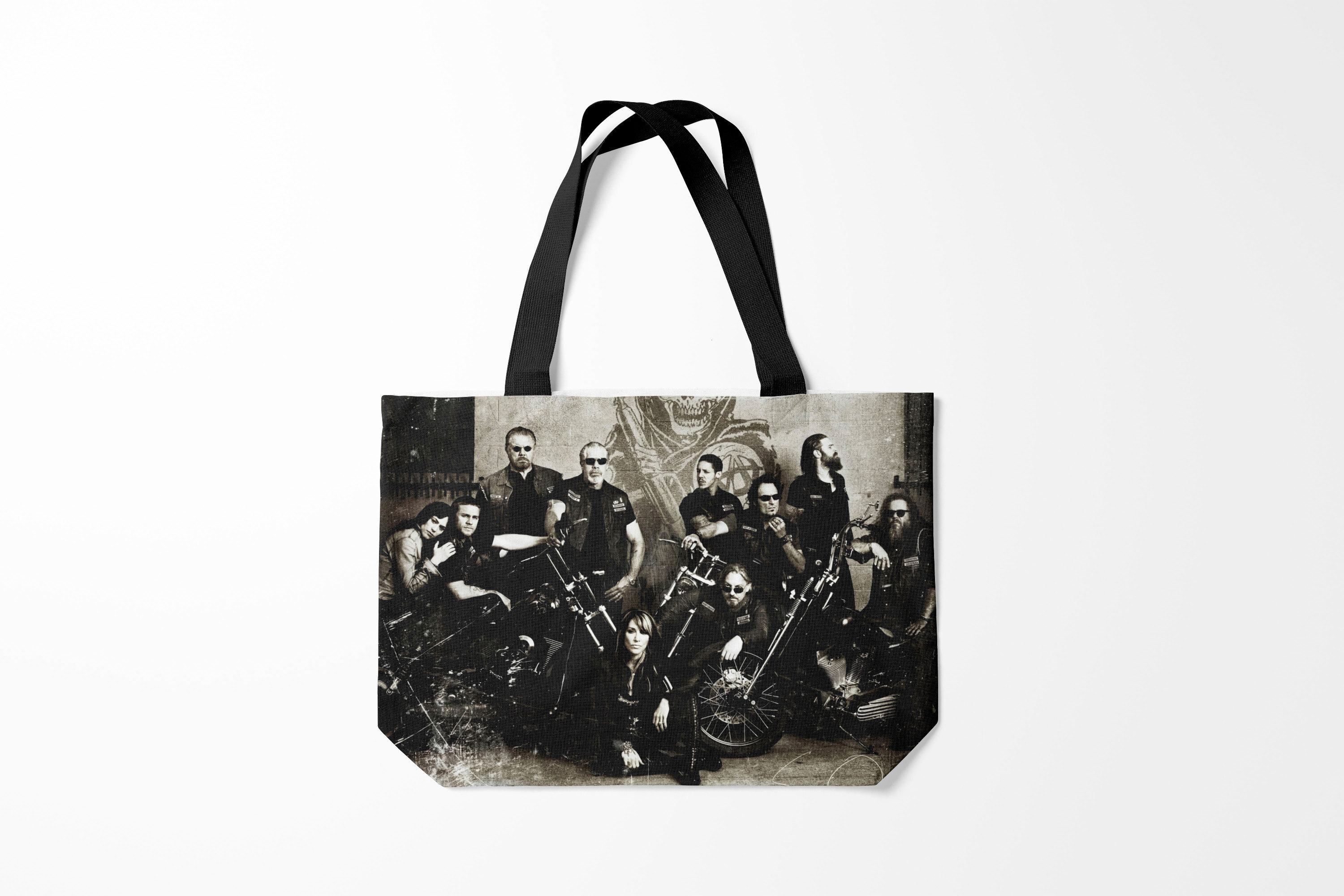 

Сумка шoппер унисекс Burnettie Sons Of Anarchy Все сыны анархии, черный; серый, Sons Of Anarchy Все сыны анархии