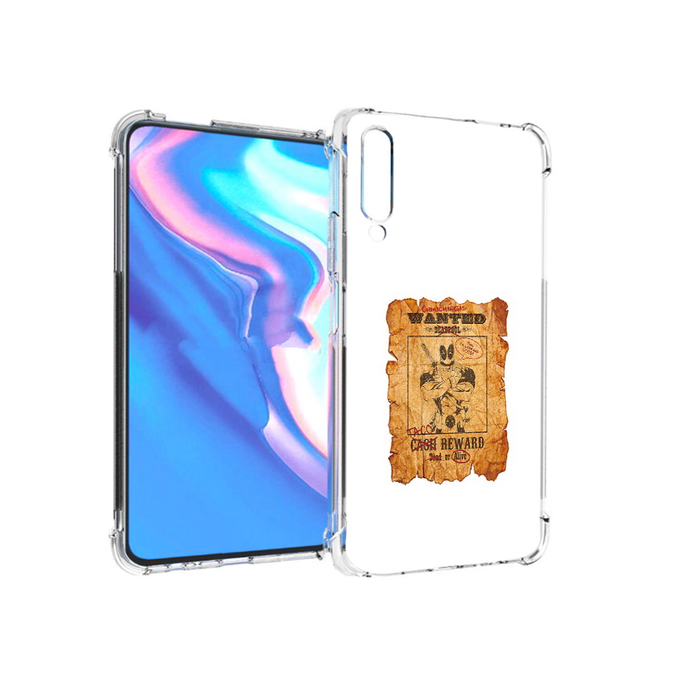 

Чехол MyPads Tocco для Honor 9X Pro дедпул, Прозрачный, Tocco