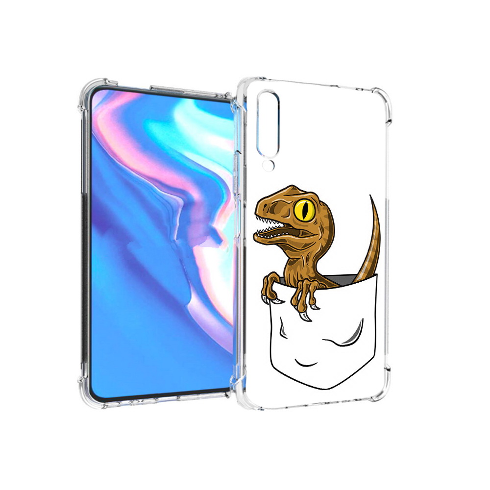 

Чехол MyPads Tocco для Honor 9X Pro динозавр в кармане, Прозрачный, Tocco