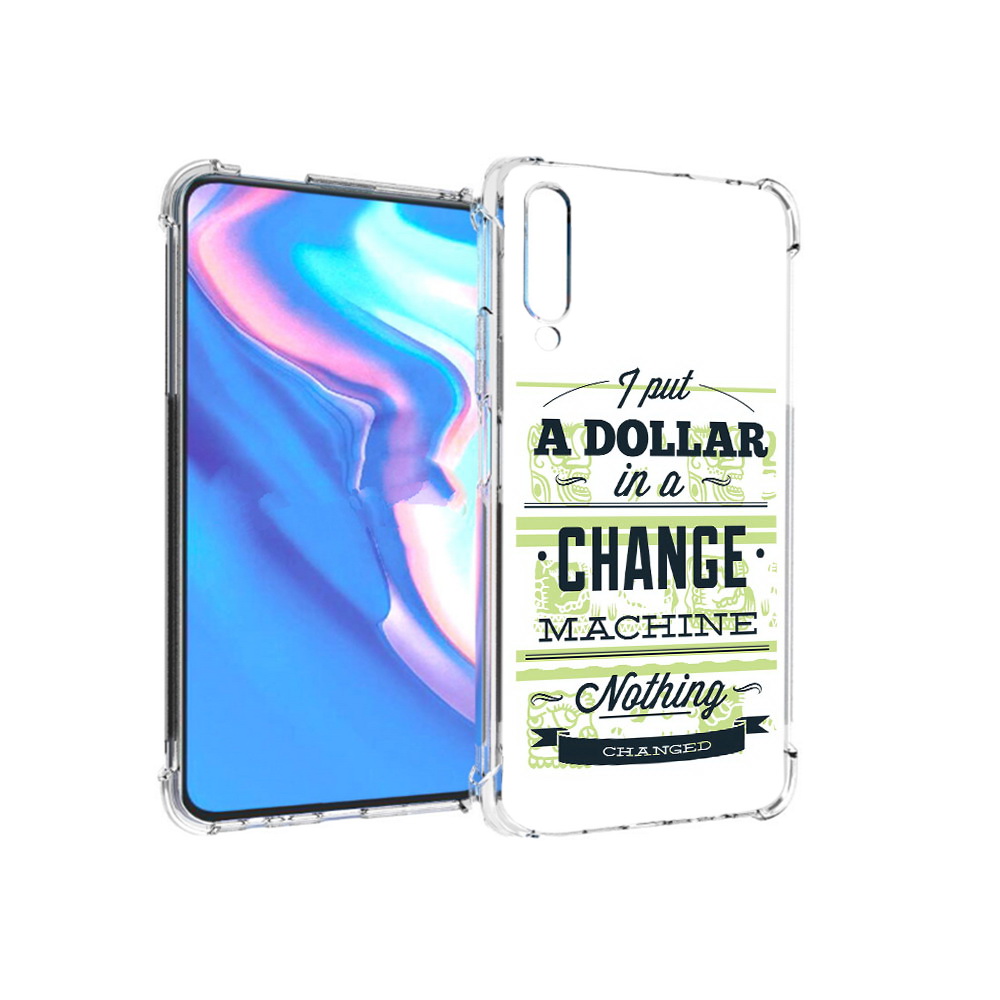 

Чехол MyPads Tocco для Honor 9X Pro доллар надпись, Прозрачный, Tocco