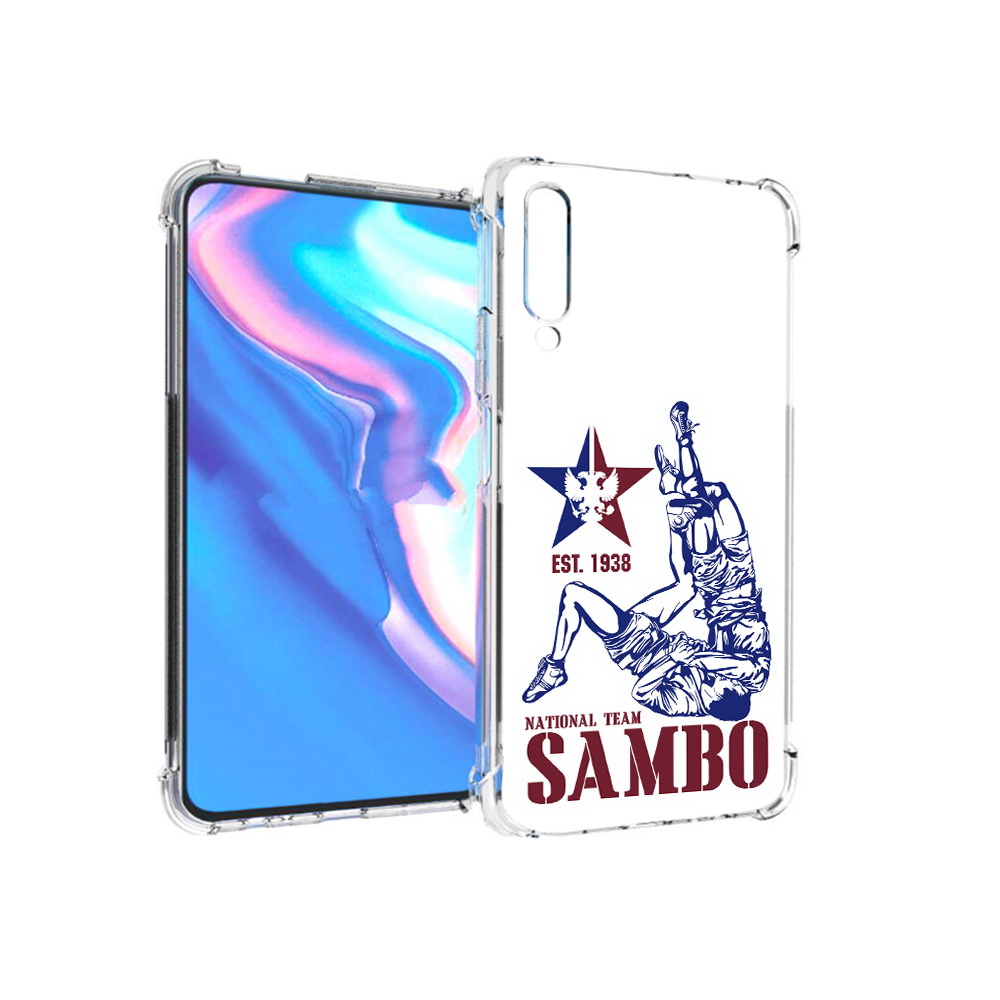 

Чехол MyPads Tocco для Honor 9X Pro единоборства самбо, Прозрачный, Tocco
