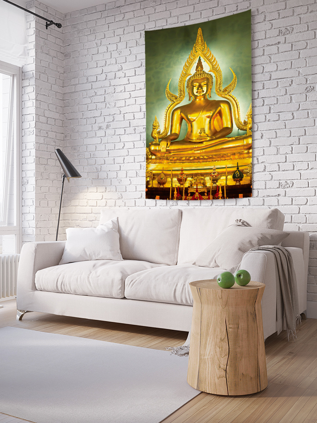 

Вертикальное фотопанно на стену JoyArty Тибетские украшения 150x200 см, Тибетские украшения