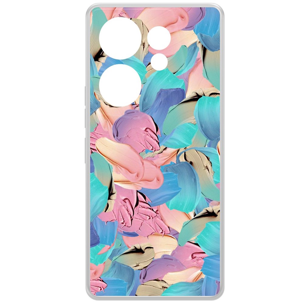 Чехол-накладка Krutoff Clear Case Абстракт краска для Tecno Camon 20 Premier