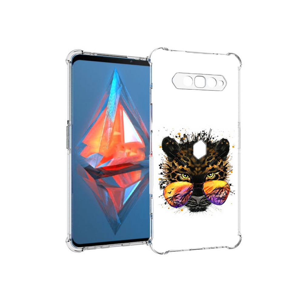 

Чехол MyPads Tocco для Xiaomi Black Shark 4 тропический леопард (PT162389.266.649), Прозрачный, Tocco