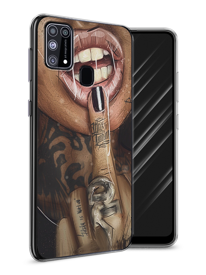 

Чехол Awog на Samsung Galaxy M31 / Самсунг M31 "Девушка с татуировками", Разноцветный, 2100750-9