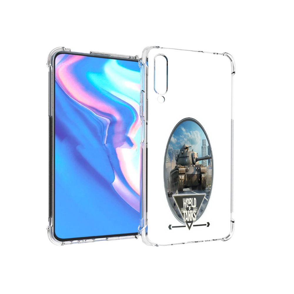 

Чехол MyPads Tocco для Honor 9X Pro игра с танками, Прозрачный, Tocco