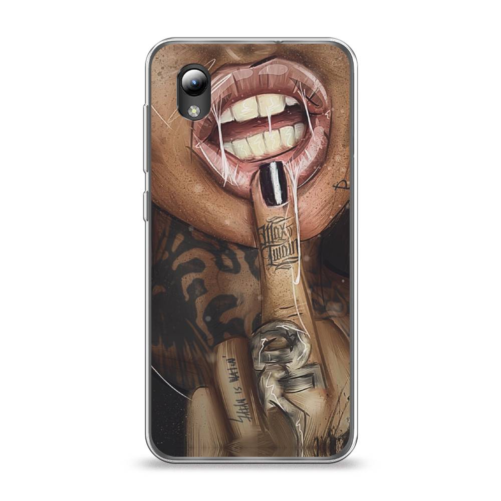 

Чехол Awog на ZTE Blade L8 / ЗТЕ Блэйд L8 "Девушка с татуировками", Разноцветный, 132850-9