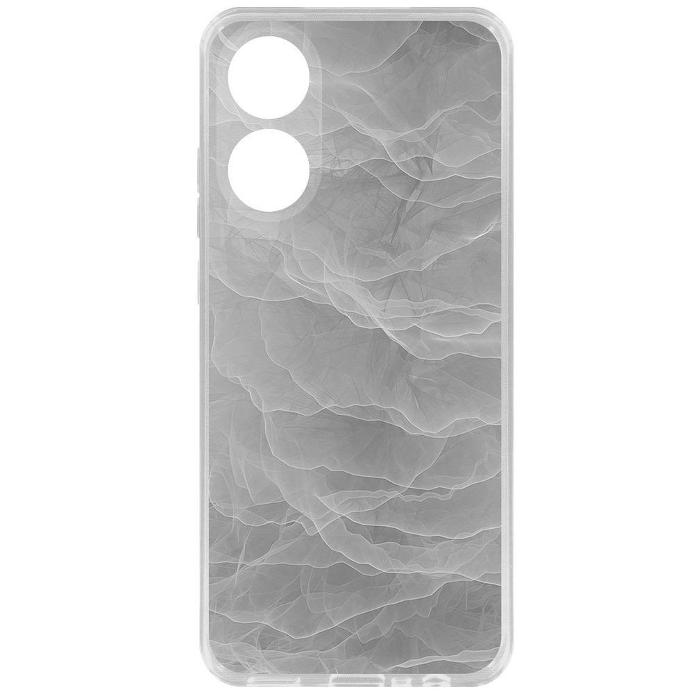 

Чехол-накладка Krutoff Clear Case Абстракт туман для Oppo A78 4G, Прозрачный
